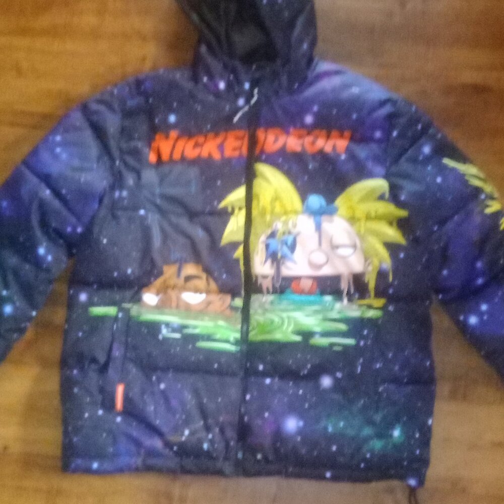 Nickelodeon character puff coat